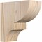 Ekena Millwork Ridgewood Smooth Corbel, Douglas Fir, 3 1/2"W x 8"D x 8"H COR04X08X08RID00SDF - alternate 1